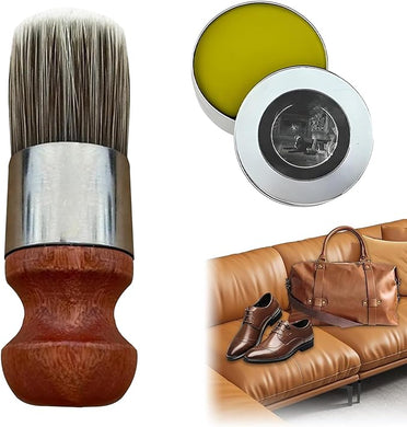 Wise Owl Furniture Salve for Leather,Wise Owl Furniture Salve and Brush