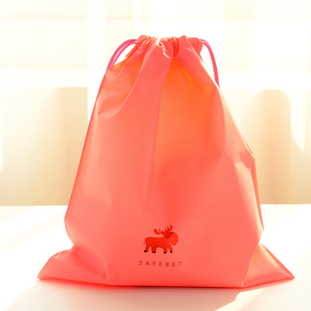 BINGONE Set of 5 Waterproof Drawstring Bag PE Plastic Folding Sport Home  Travel Storage Use : : Sports & Outdoors